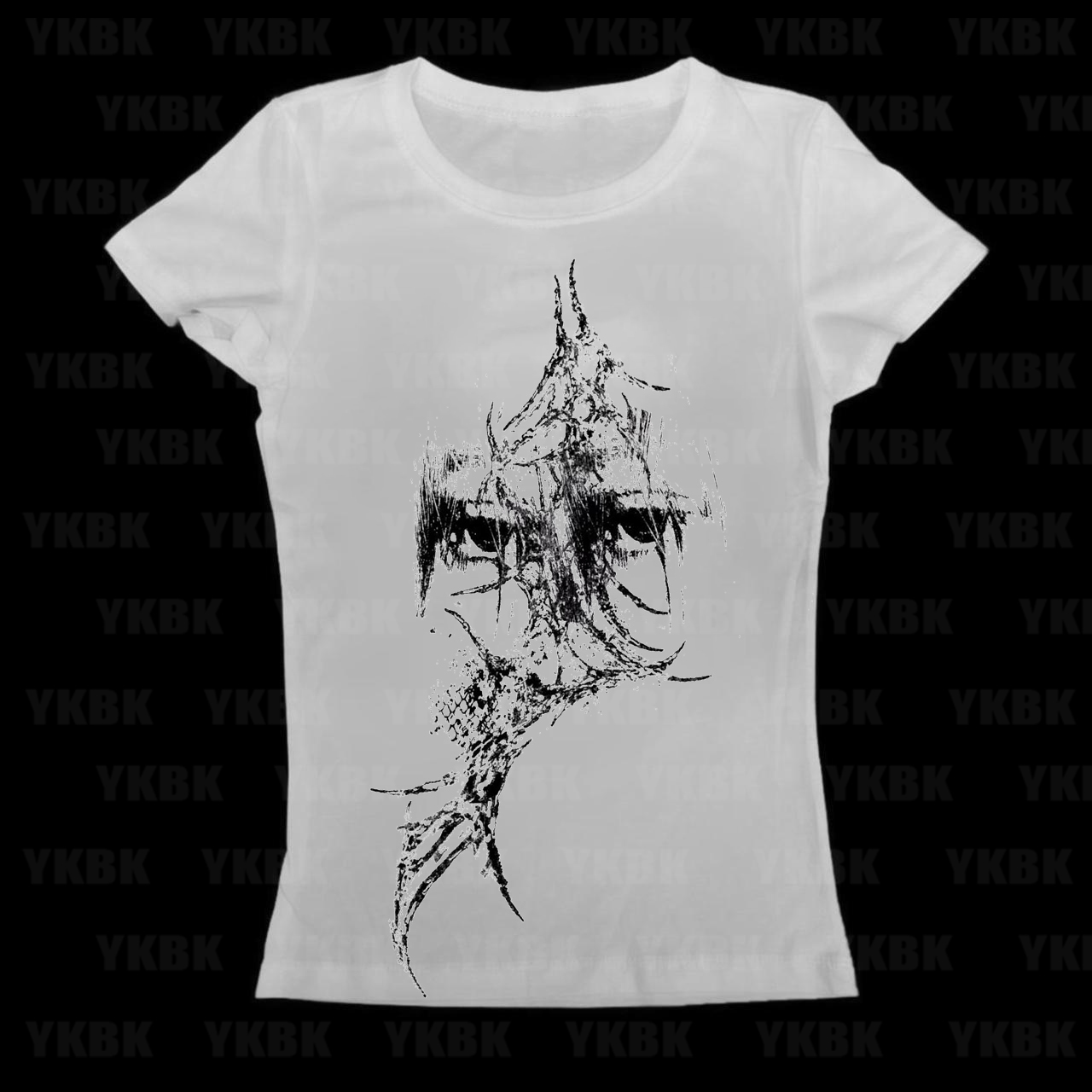 Y2K Graphic Baby Tee Crop - Punk Vintage Korte Mouw Grafische 2000s