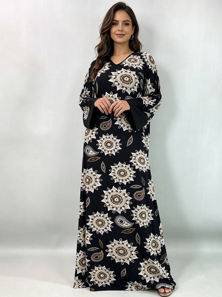 Plus size maxi jurk voor dames - Boho Summer Beach Maxi Dress recensie en prijs
