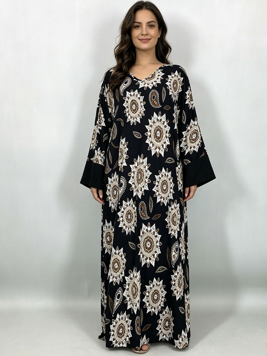Plus size maxi jurk voor dames - Boho Summer Beach Maxi Dress recensie en prijs