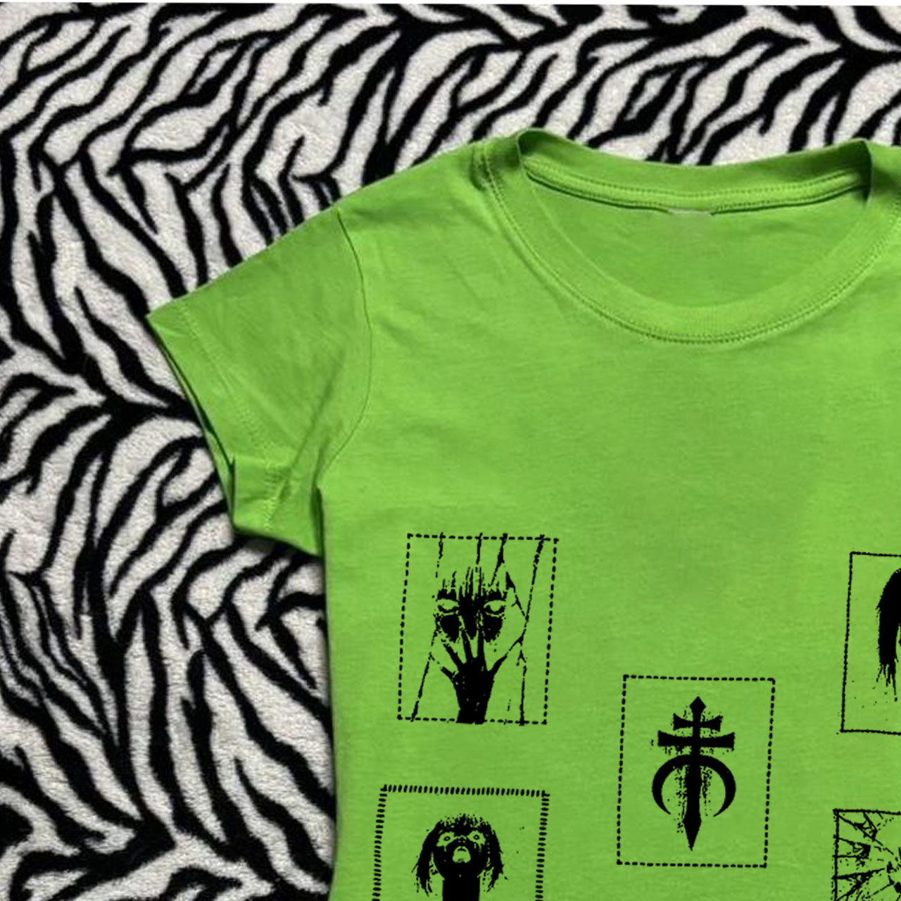 2000s Vintage Dames Crop Top P - Y2K Graphic Baby Tee Crop recensie en prijs