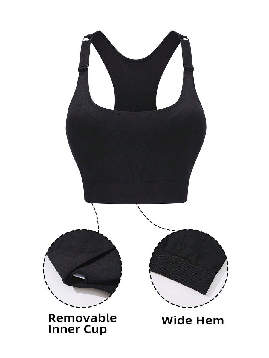 1 stuks zwarte sport tanktop z - Seamless Ribbed Workout Tank Top recensie en prijs