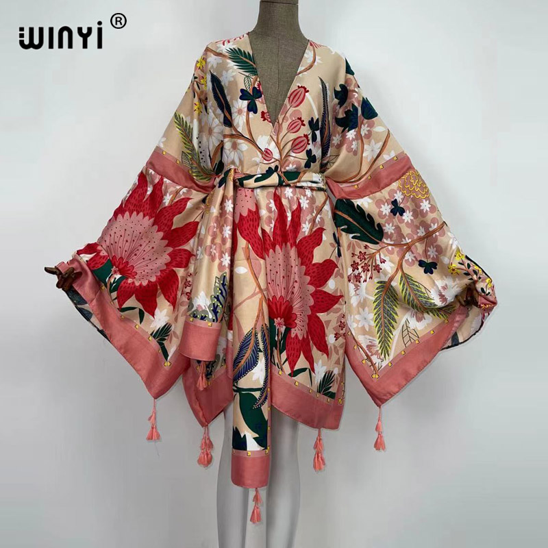 WINYI Herfstjurken voor Dames  - Boho Summer Beach Maxi Dress recensie en prijs