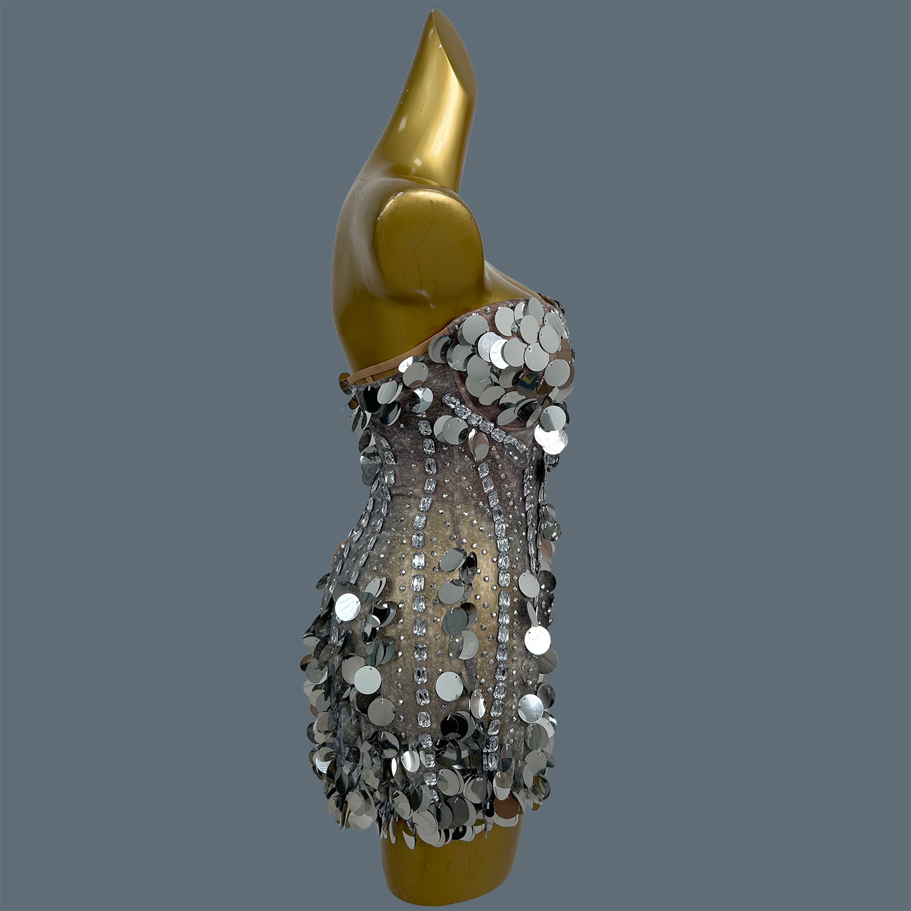 Dames strapless glitterjurk me - Sparkly Rhinestone Club Party Dress recensie en prijs