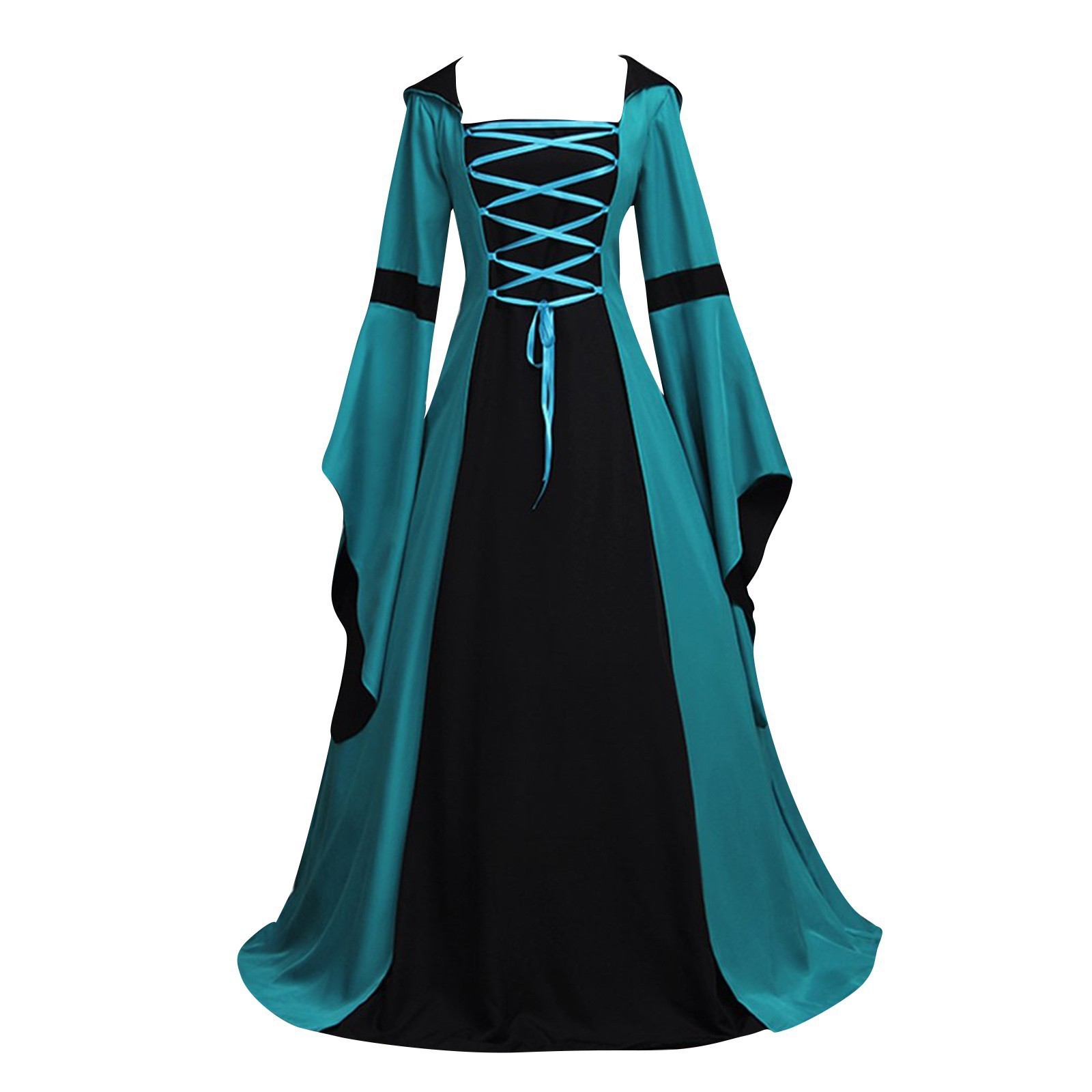 Jurk met capuchon en wijde mou - Dresses recensie en prijs